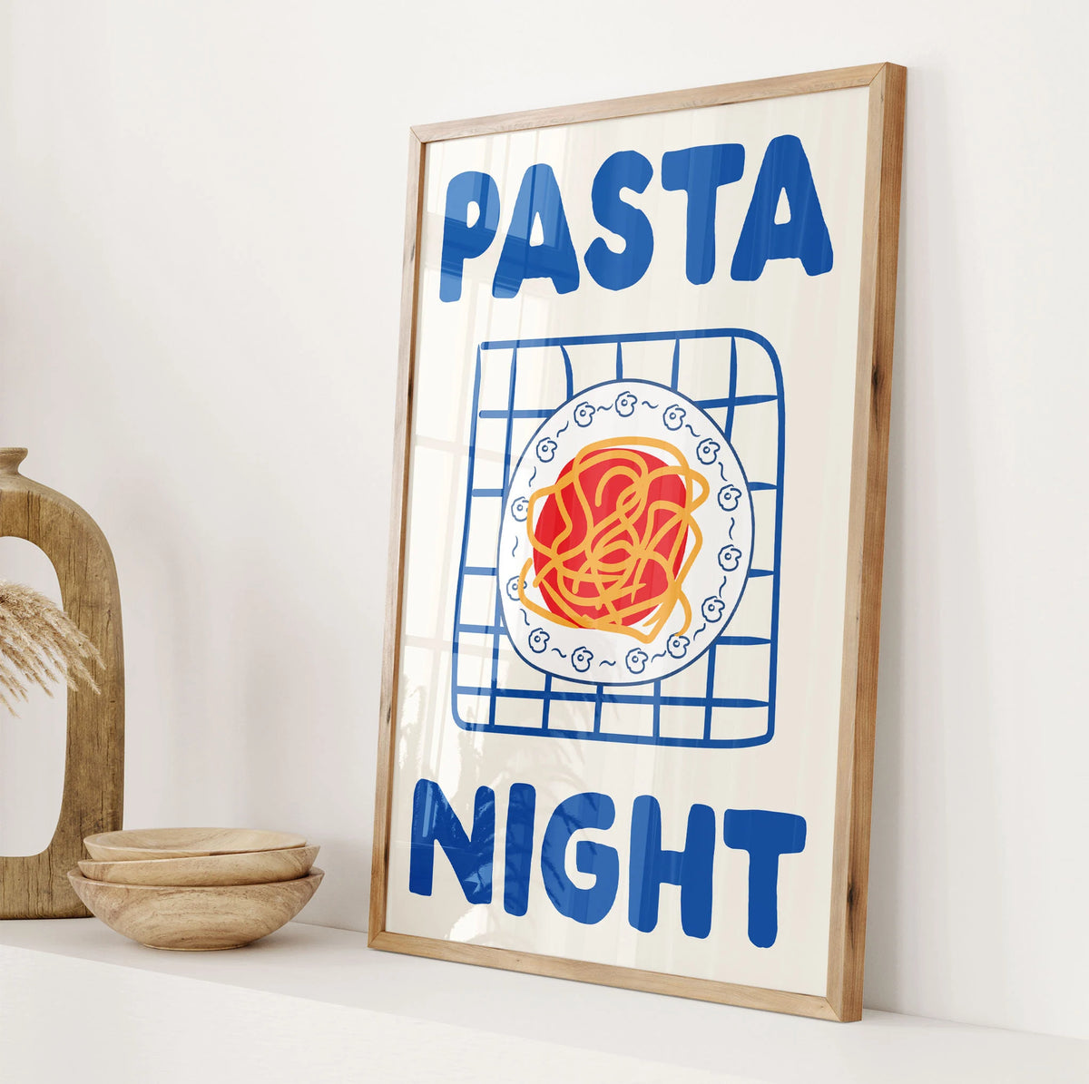 Set of 3 Print, Trendy Cin Cin Cheers Print, Retro Wine Poster, Pasta Night Food Print, Bar Cart Art Print, Maximalist Kitchen Print