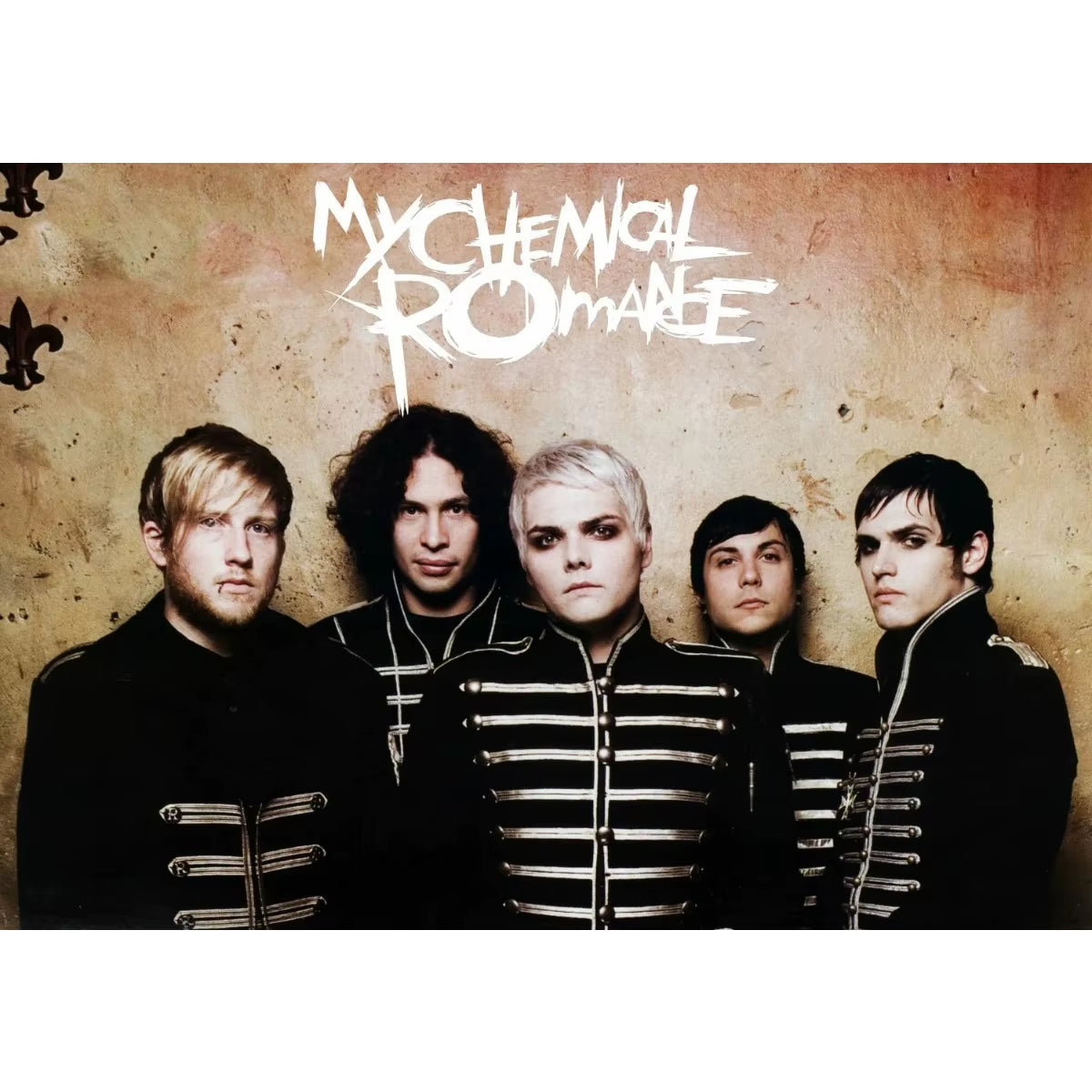 My Chemical Romance Rock Band Canvas Prints Poster Trendy Pop Singer Art Prints Bedroom Wall Art Home Decor Poster Fans Gifts