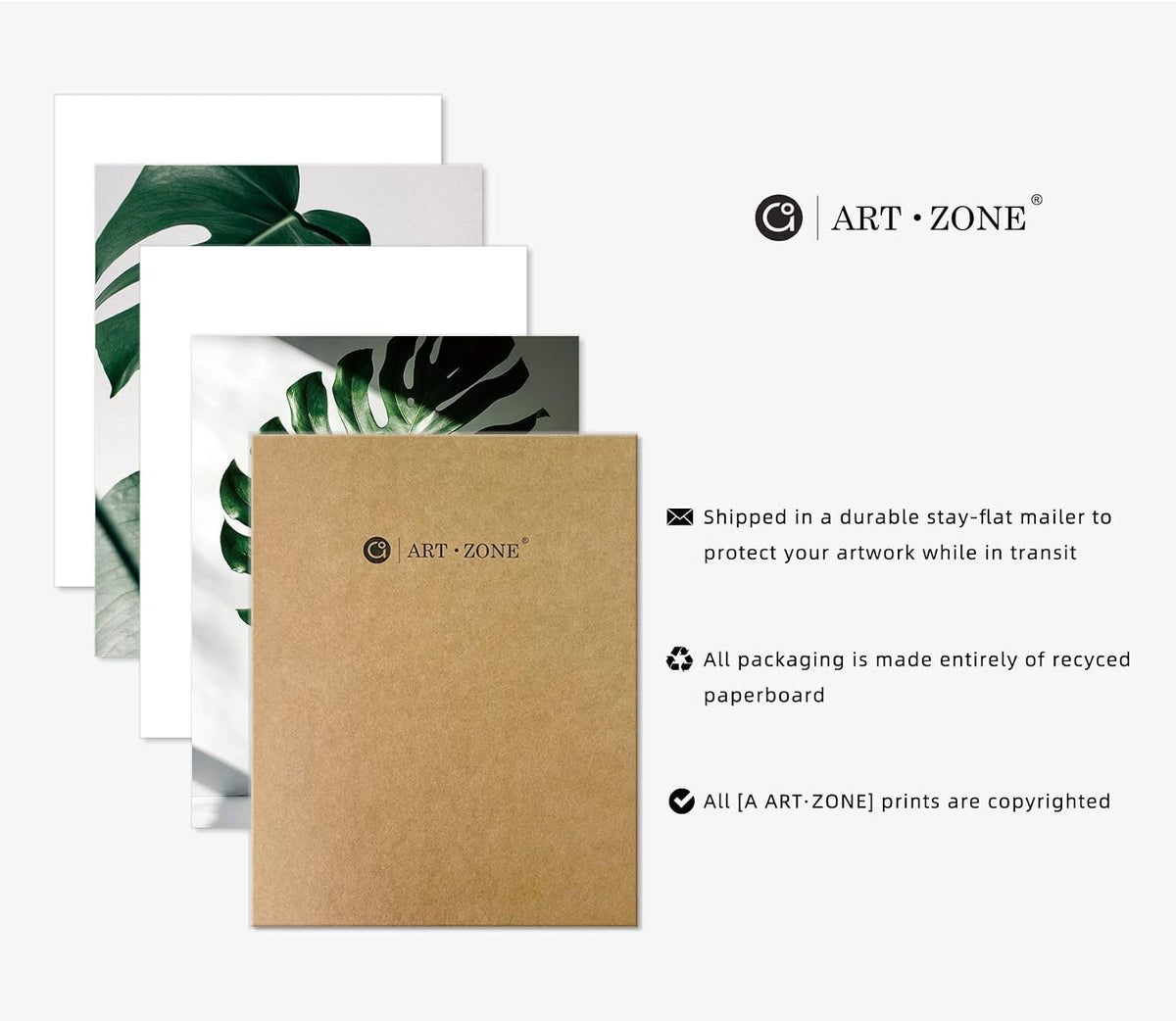 Botanical Prints Poster Wall Decor, Motivational Wall Art Prints Poster, 11X14 Canvas Prints Unframed Set of 4, Plant Posters Aesthetic for Bedroom